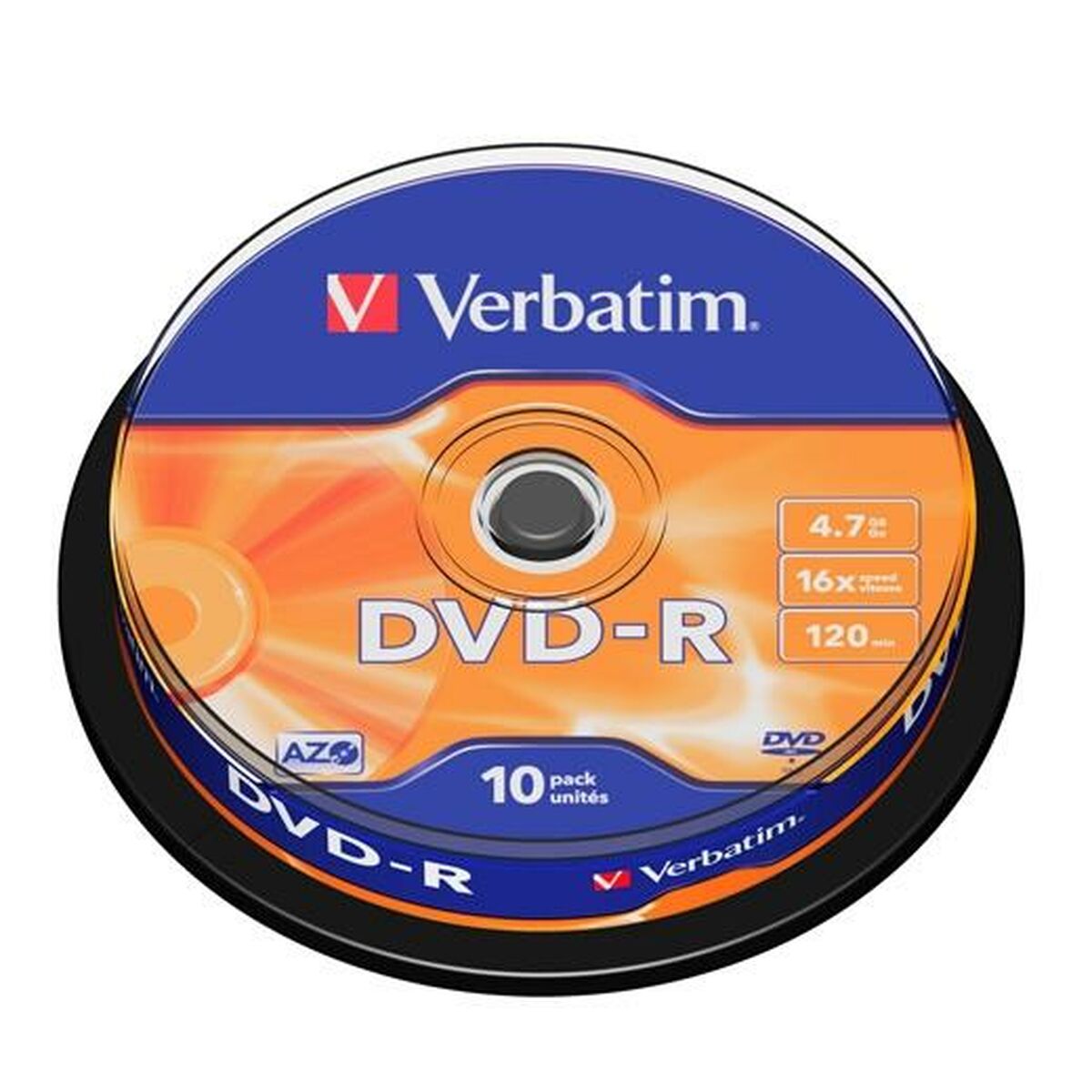 DVD-R Verbatim 4,7 GB 16x (20 штук)-2