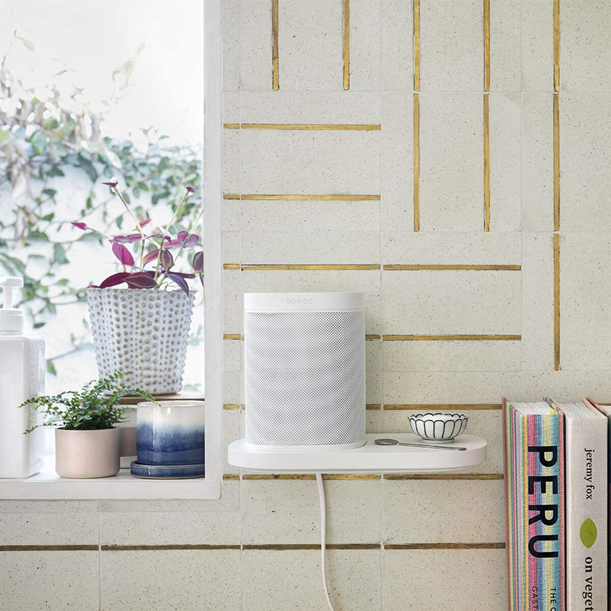 Подставка-динамик Sonos ONE and PLAY Белый-4