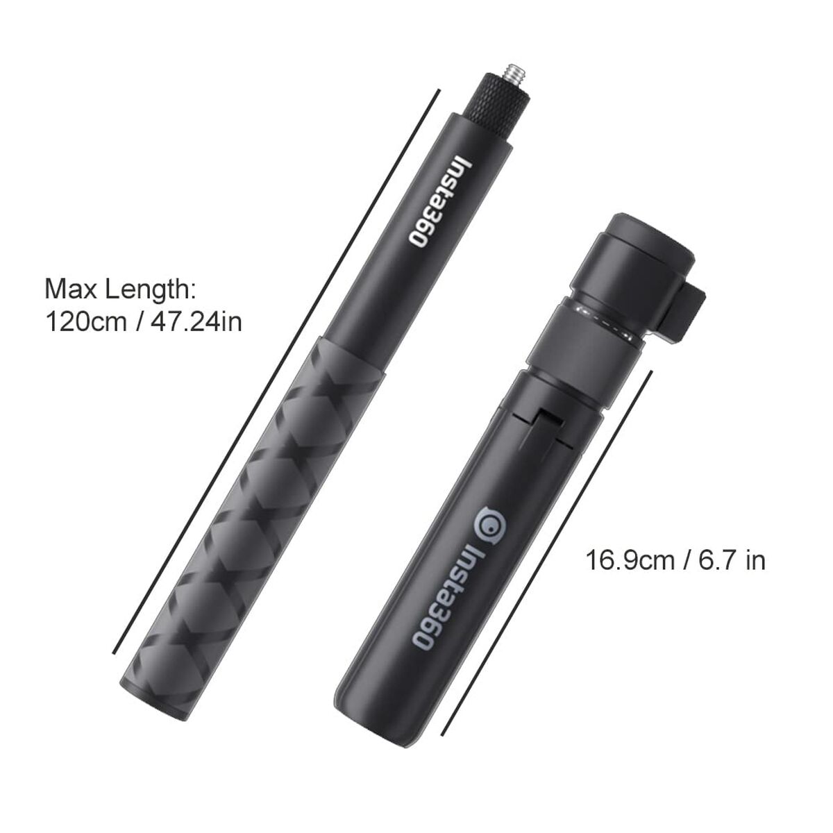 Выдвижной монопод Insta360 ONE R / ONE X / ONE Invisible-2