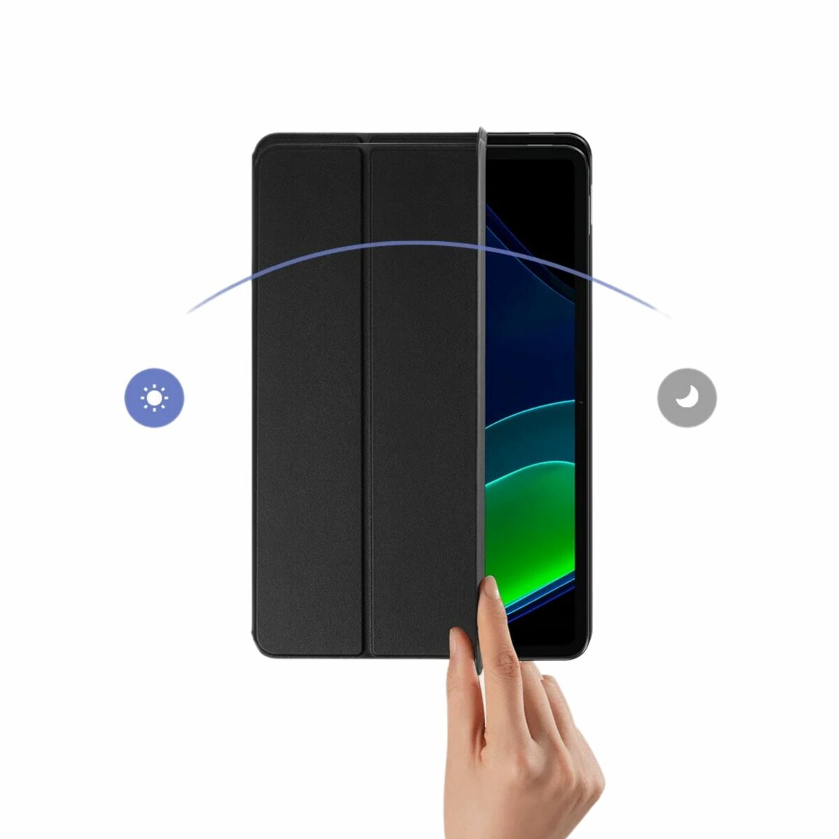 Чехол для планшета Xiaomi Pad 6 Чёрный-3
