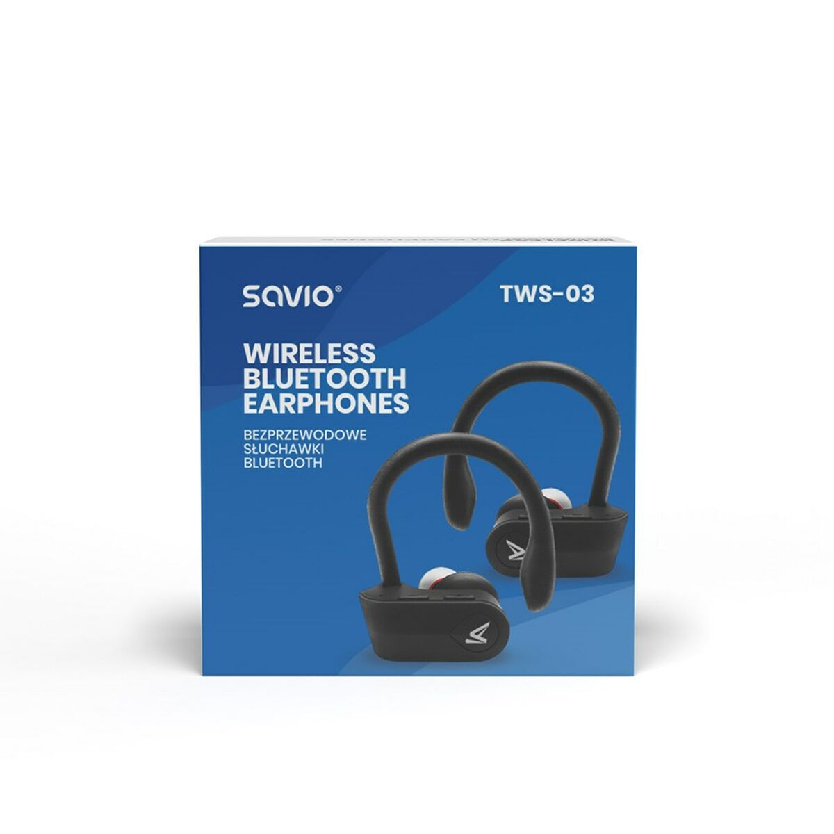 Bluetooth-наушники in Ear Savio TWS-03 Чёрный Графитовый-4