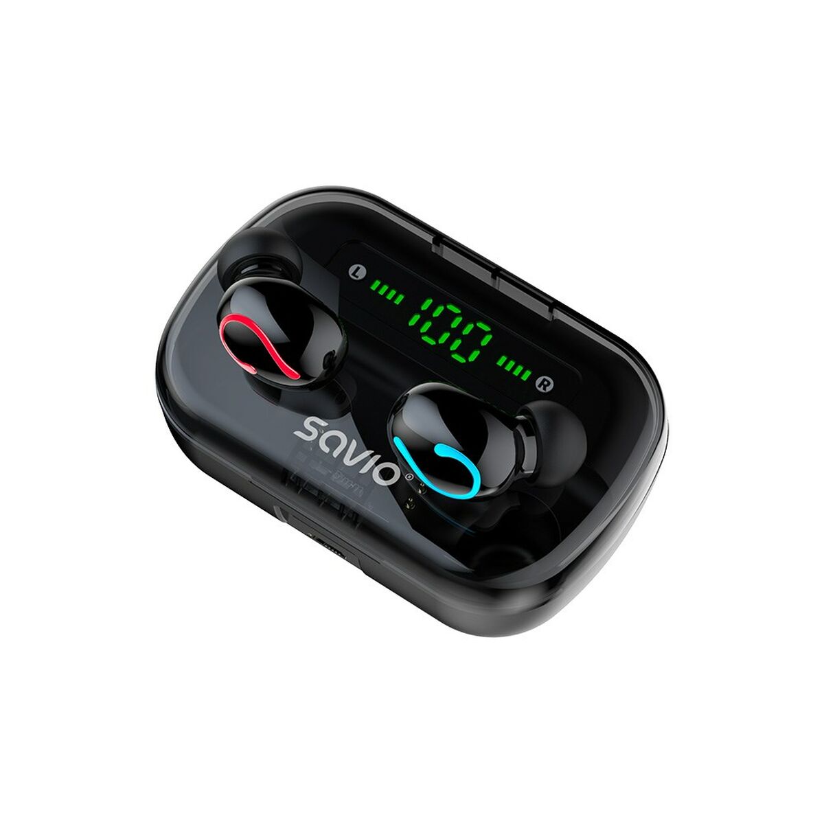 Bluetooth-наушники in Ear Savio TWS-06 Чёрный-4