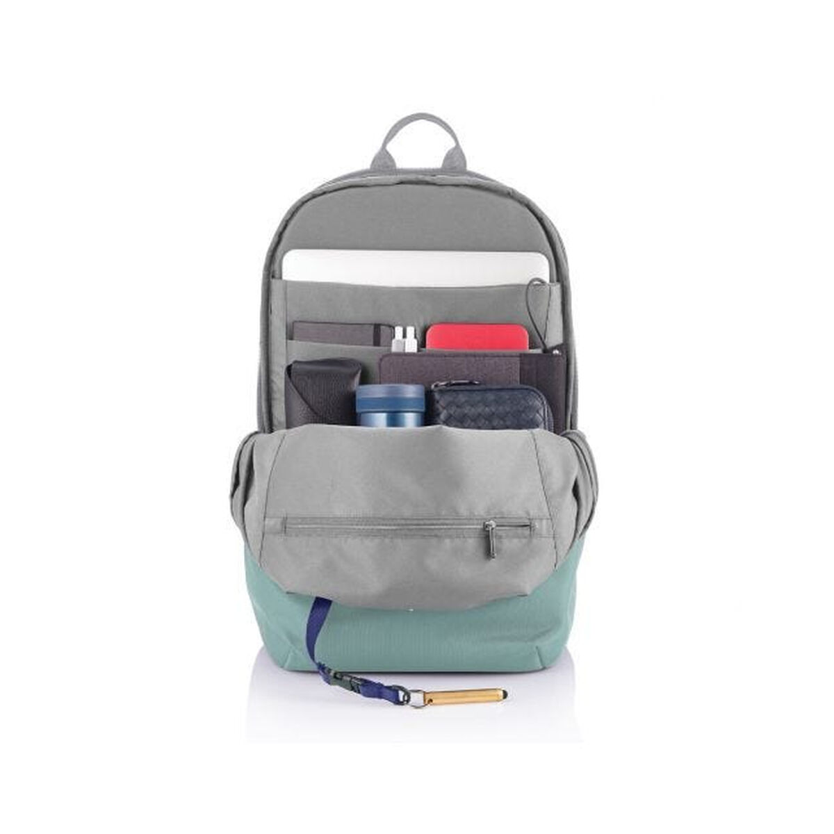 Рюкзак с Защитой от Воров XD Design Bobby Soft Зеленый-7