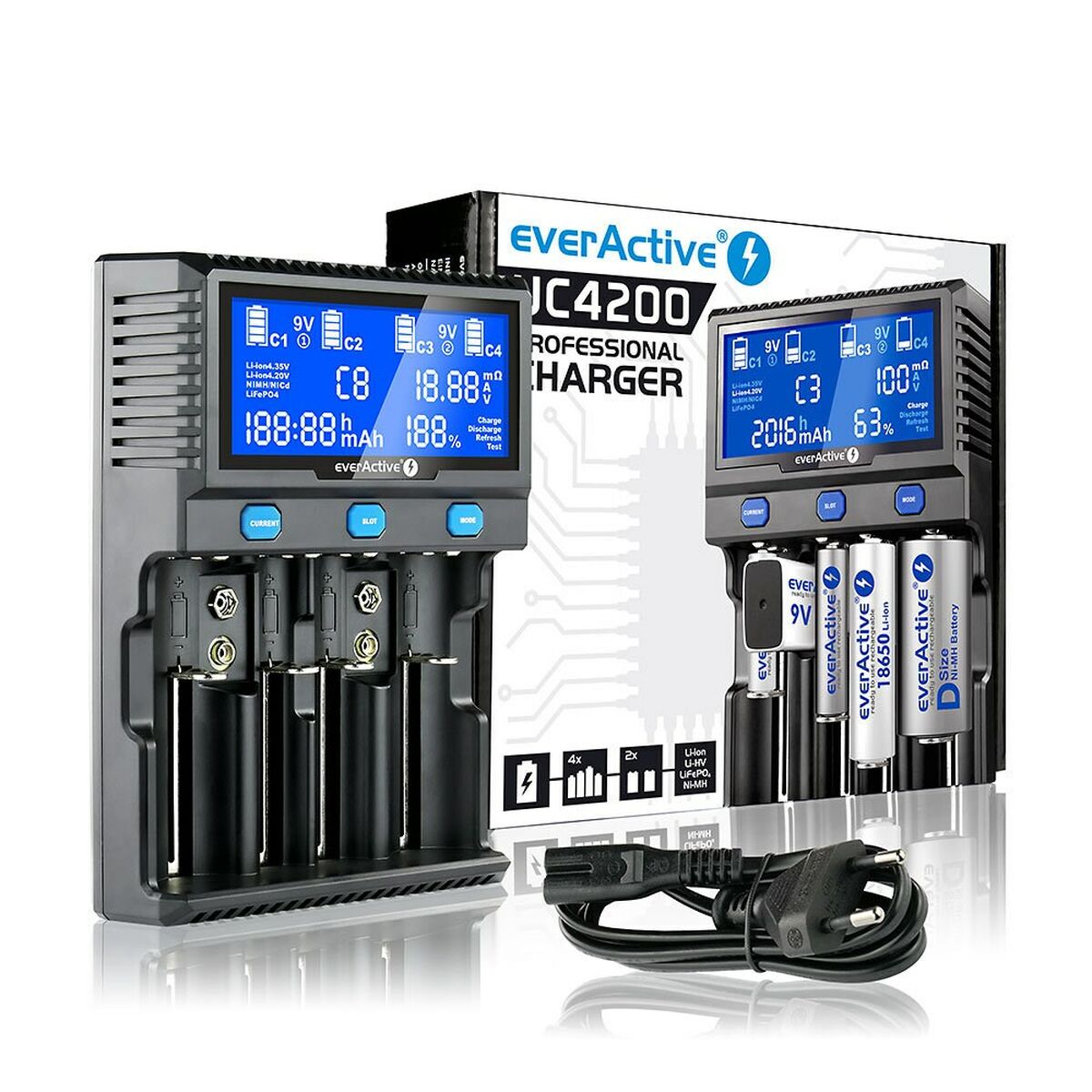 Зарядное устройство EverActive UC-4200-2