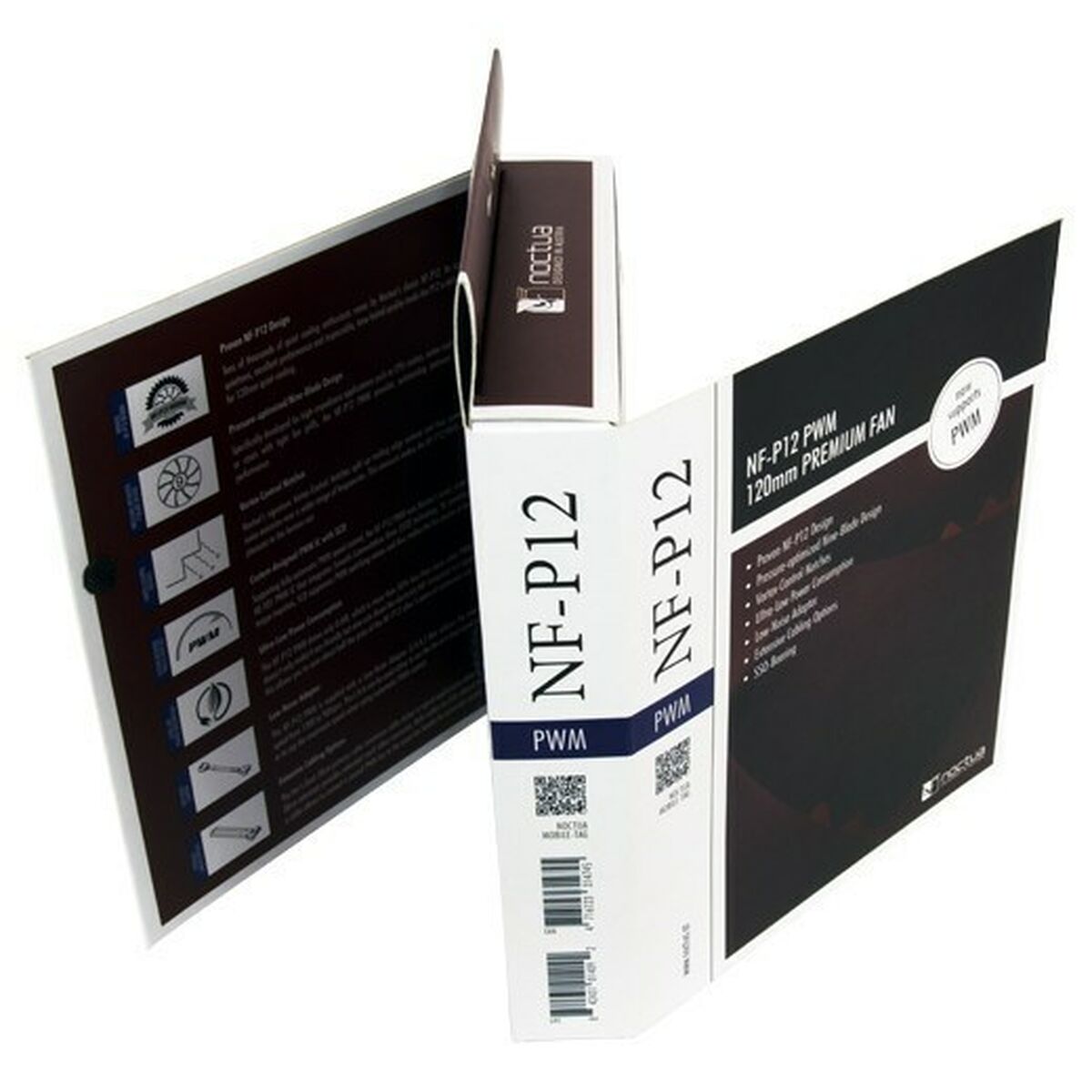 Вентилятор в корпусе Noctua NF-P12 PWM Ø 12 cm (1 штук)-2