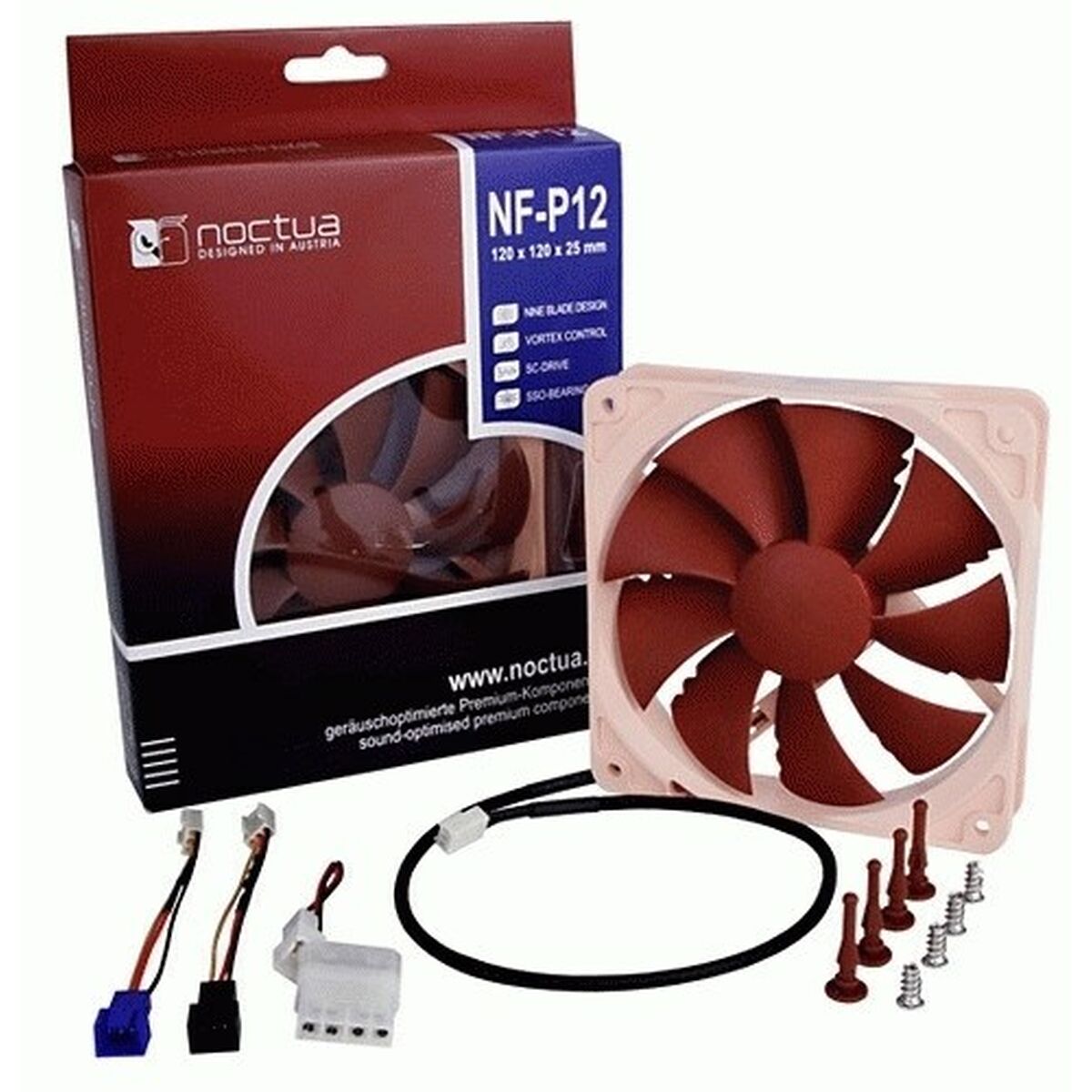 Вентилятор в корпусе Noctua NF-P12-5