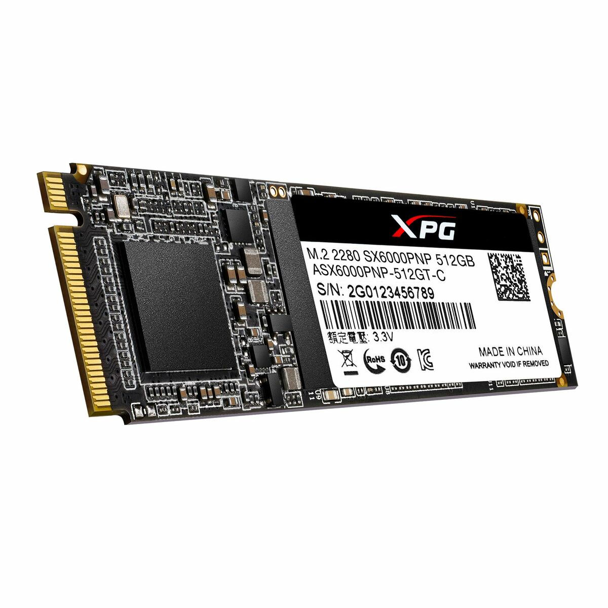 Жесткий диск Adata SX 6000 Pro 512 Гб SSD-2