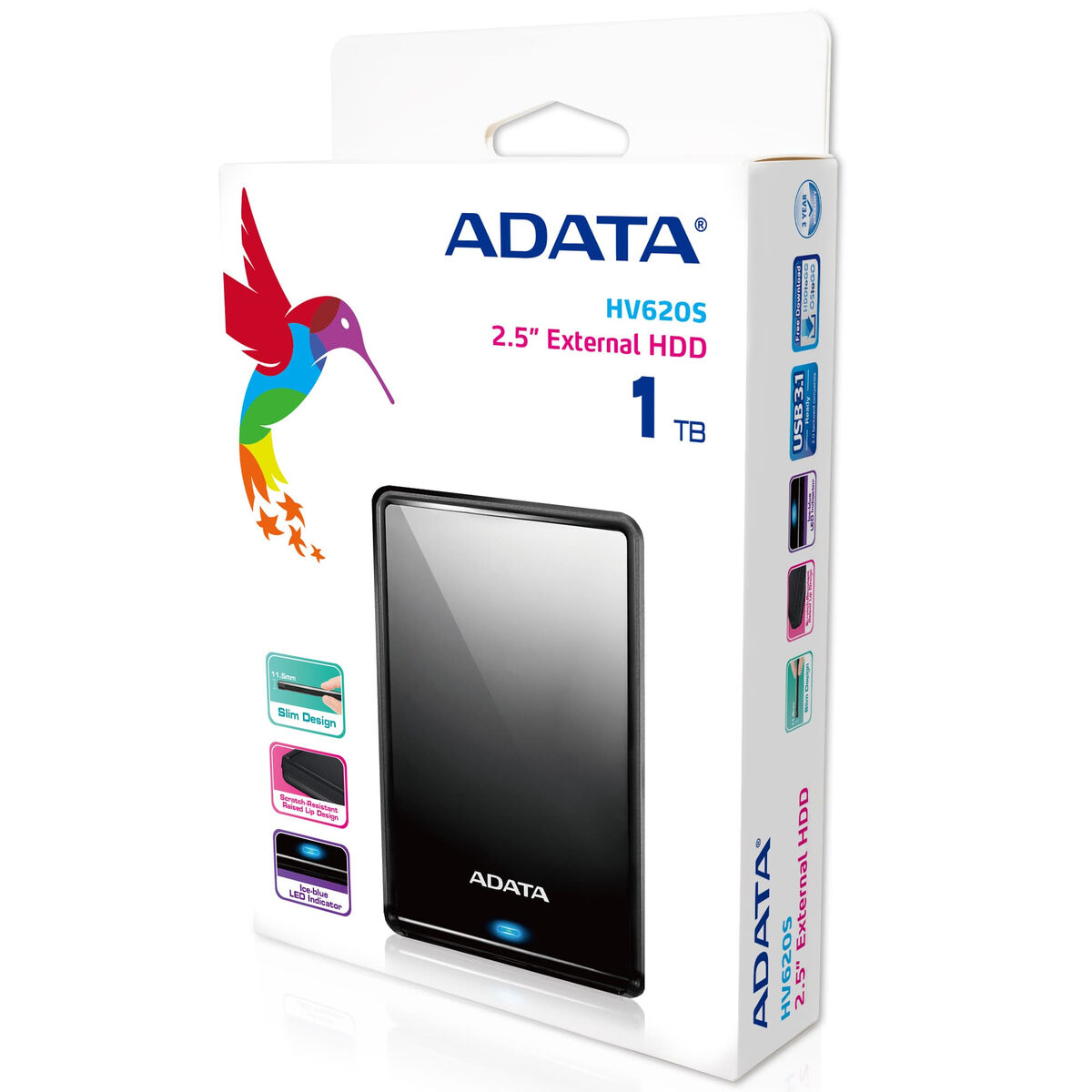 Внешний жесткий диск Adata HV620S 1 TB HDD-8