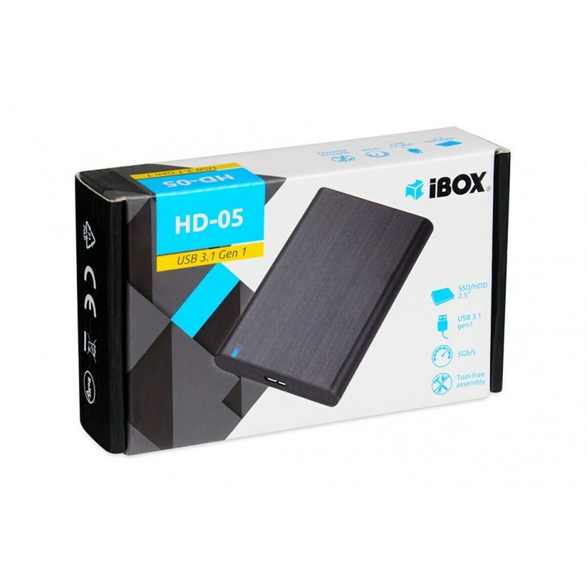 Внешний блок Ibox HD-05 Чёрный 2,5-3