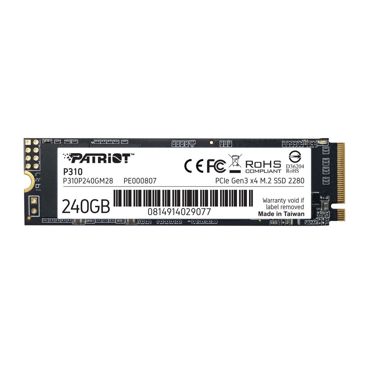 Жесткий диск Patriot Memory P310 240 GB SSD-2