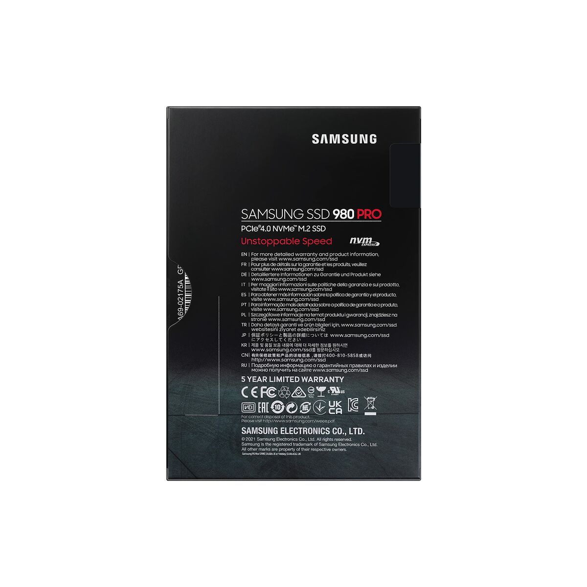 Жесткий диск Samsung 980 Pro V-NAND MLC 2 TB SSD-2