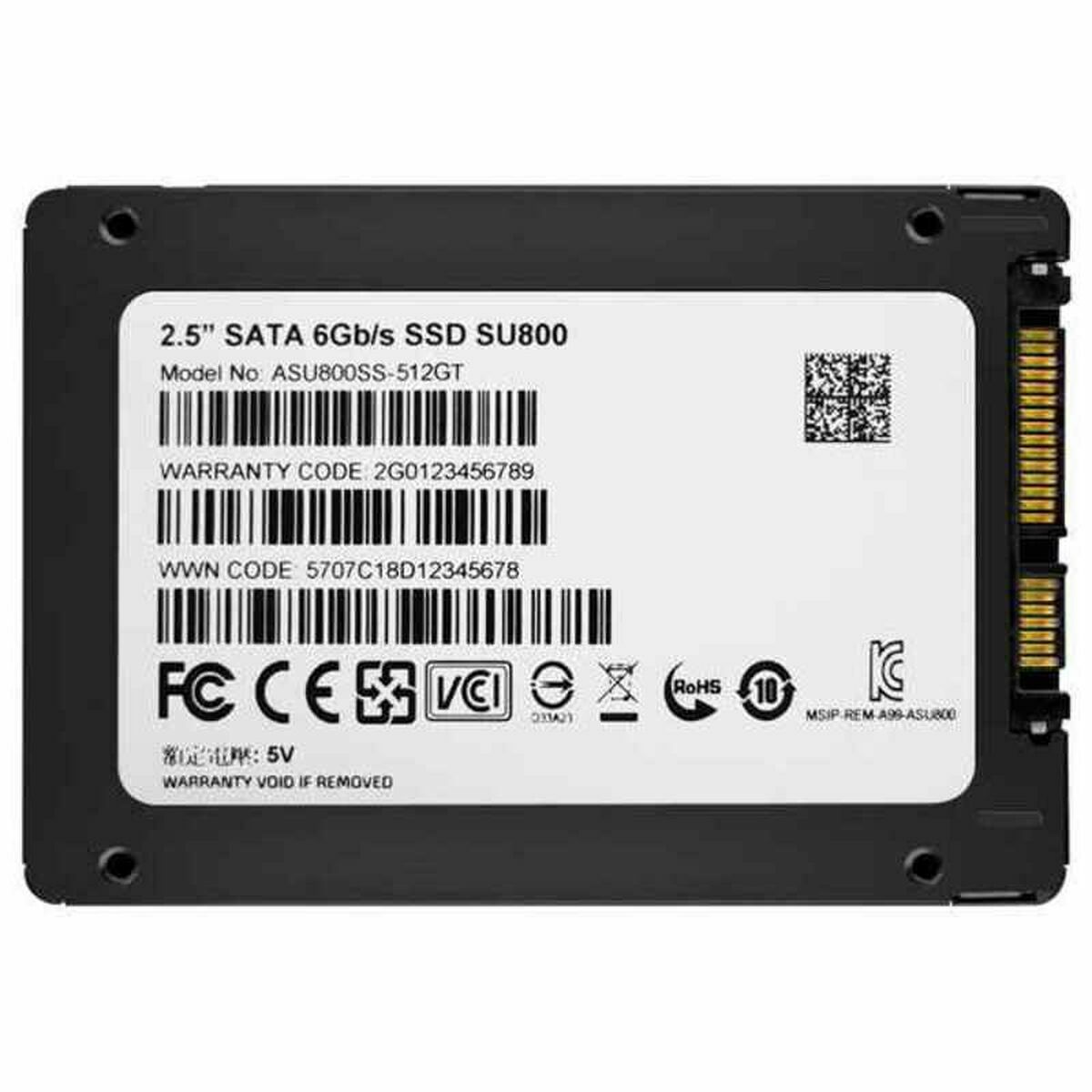 Жесткий диск Adata Ultimate SU800 512 Гб SSD-5