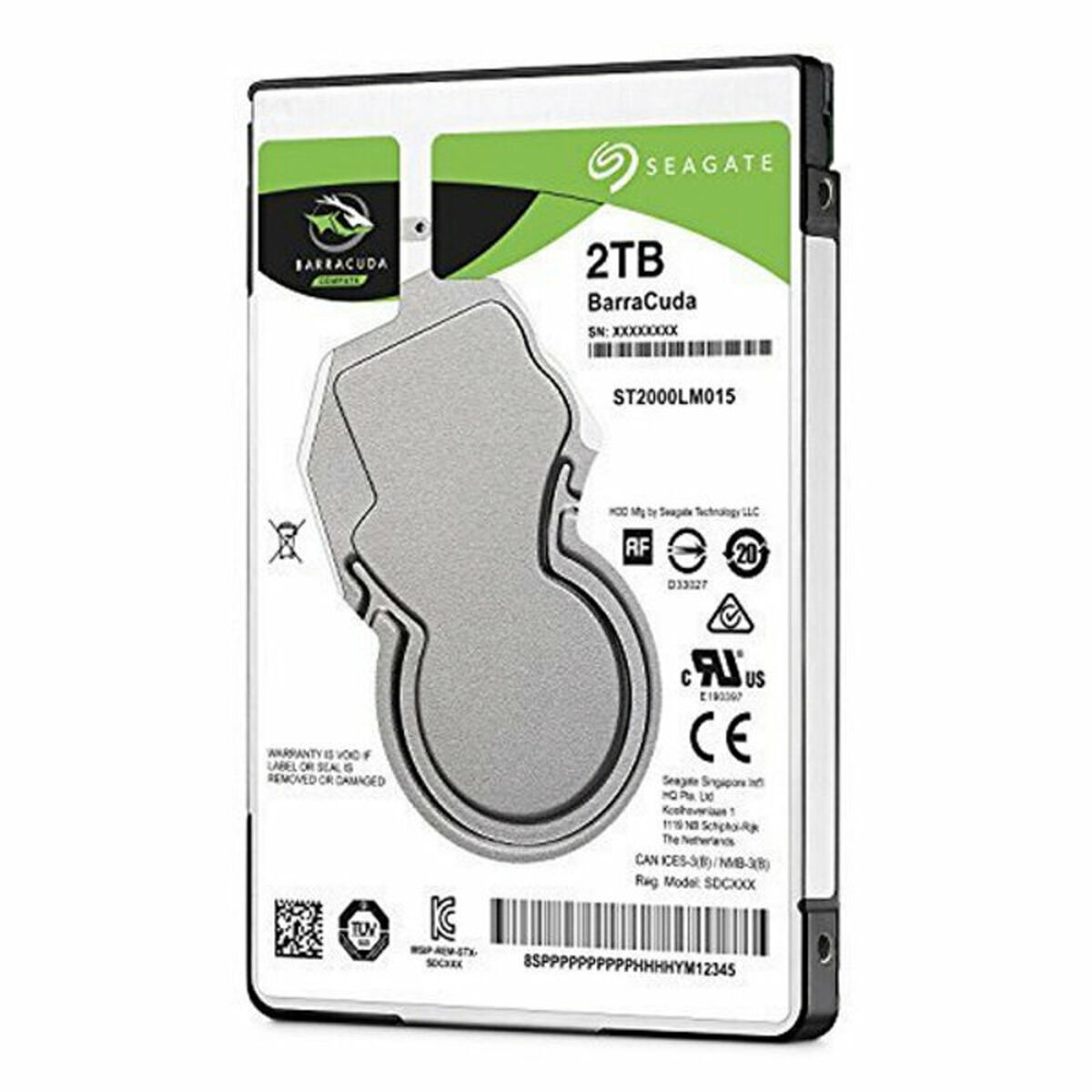 Жесткий диск Seagate Barracuda ST2000LM015 2,5 2 Тб-2
