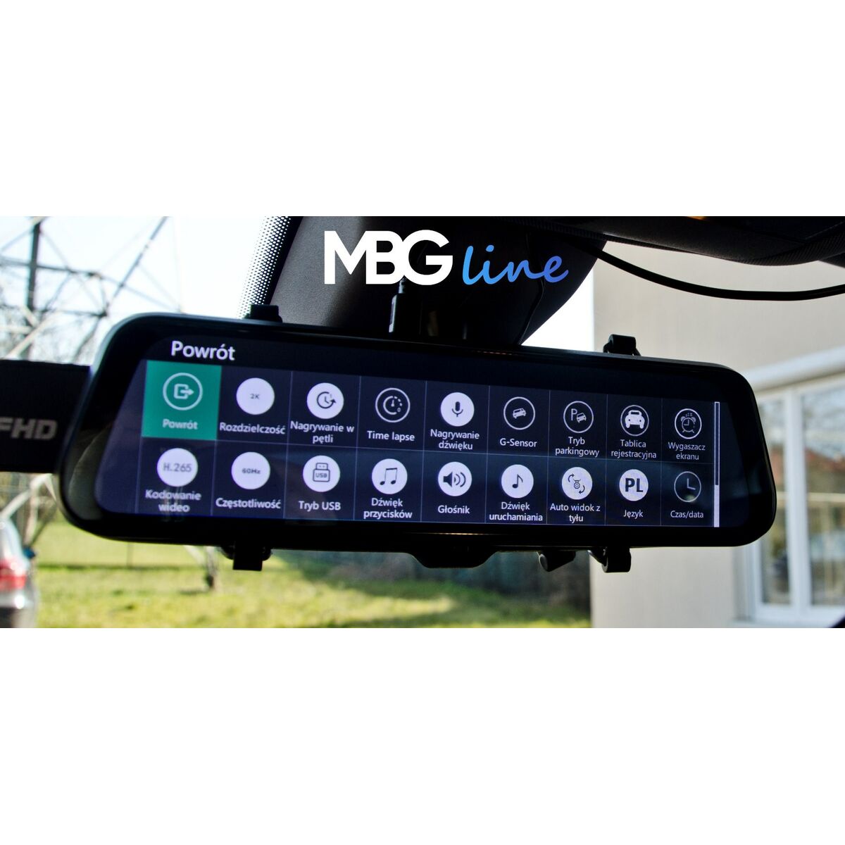Спортивная камера для автомобиля Mbg Line HS900-6