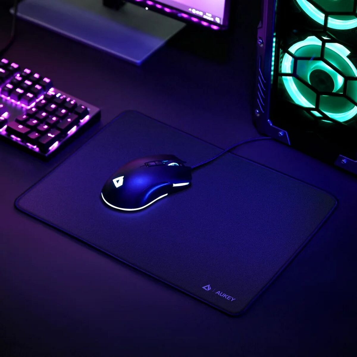 Нескользящий коврик Aukey KM-P1 Чёрный-2