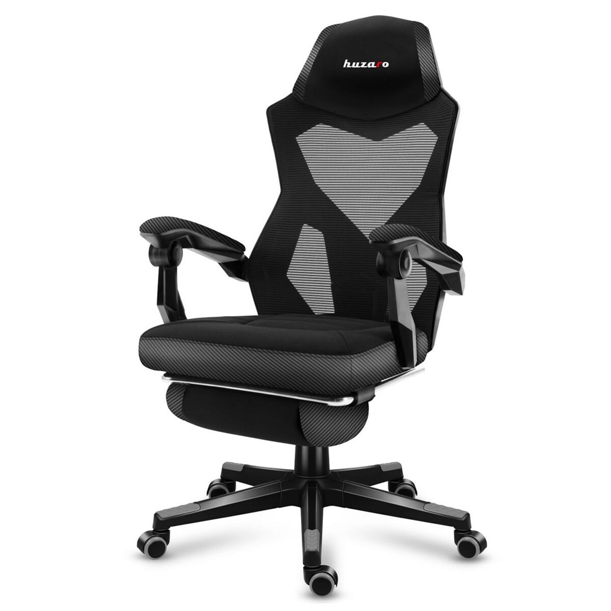 Стул Gaming Huzaro HZ-Combat 3.0 Carbon            Серый-3