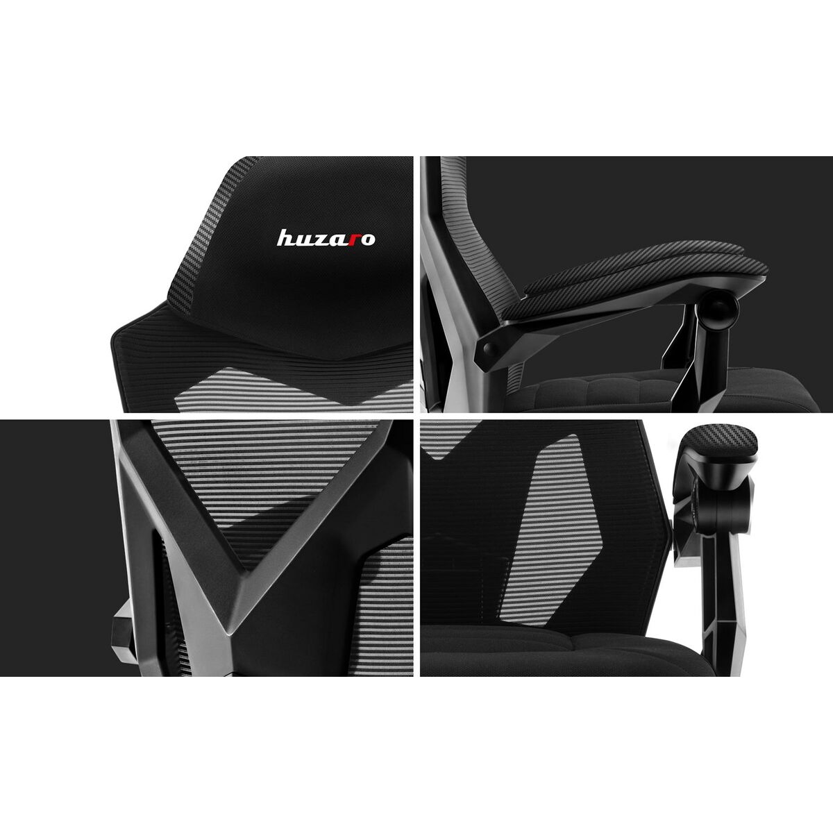 Стул Gaming Huzaro HZ-Combat 3.0 Carbon            Серый-7