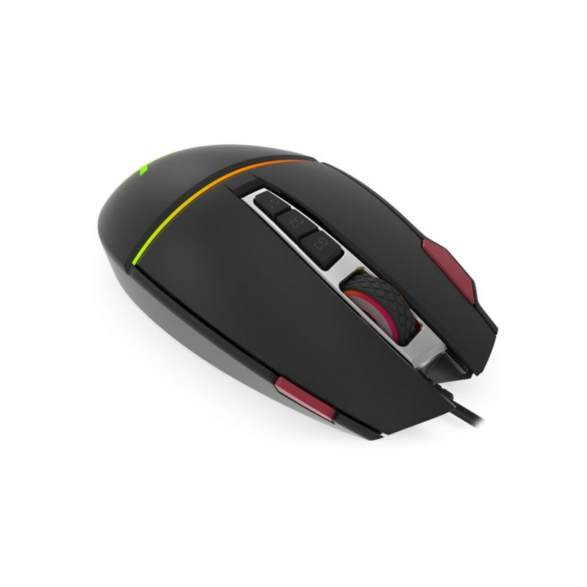 Оптическая мышь Krux Fuze Pro Чёрный-5