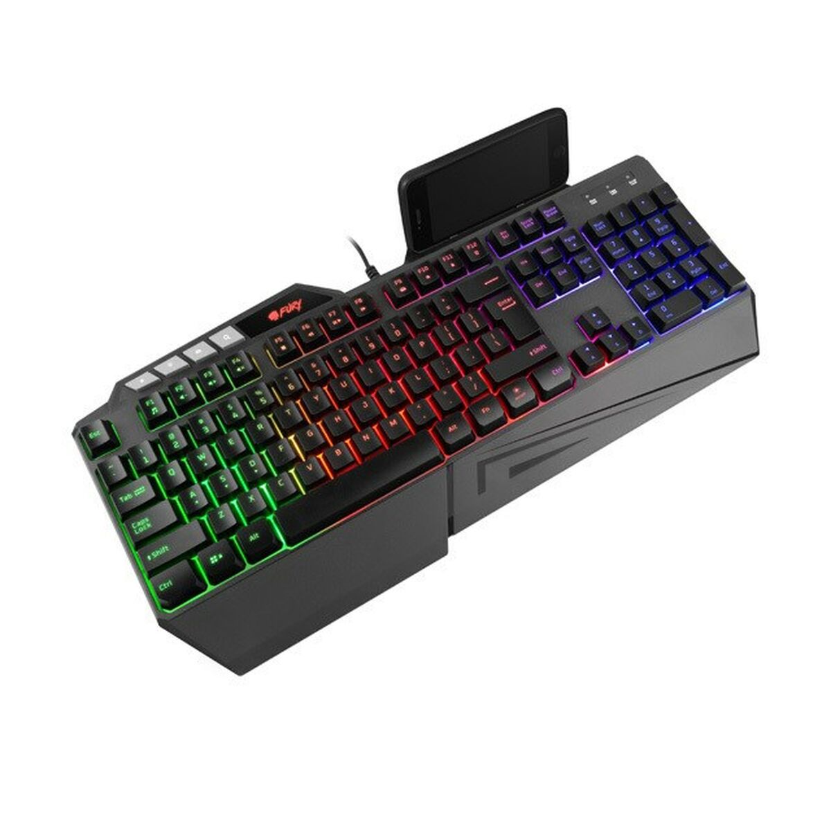 Клавиатура Natec NFU-1697 Чёрный RGB-3