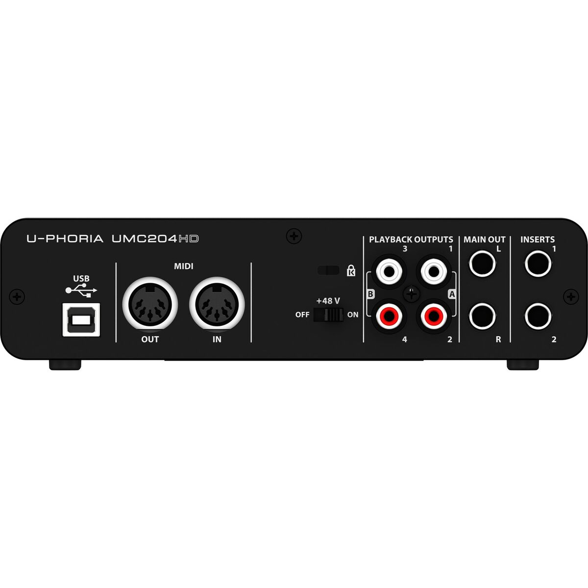 Аудио интерфейс Behringer UMC204HD-2