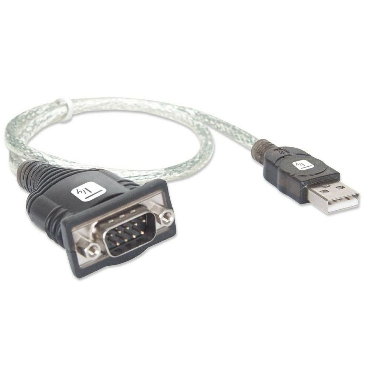 Адаптер USB—серийный порт Techly IDATA USB-SER-2T 45 cm-2