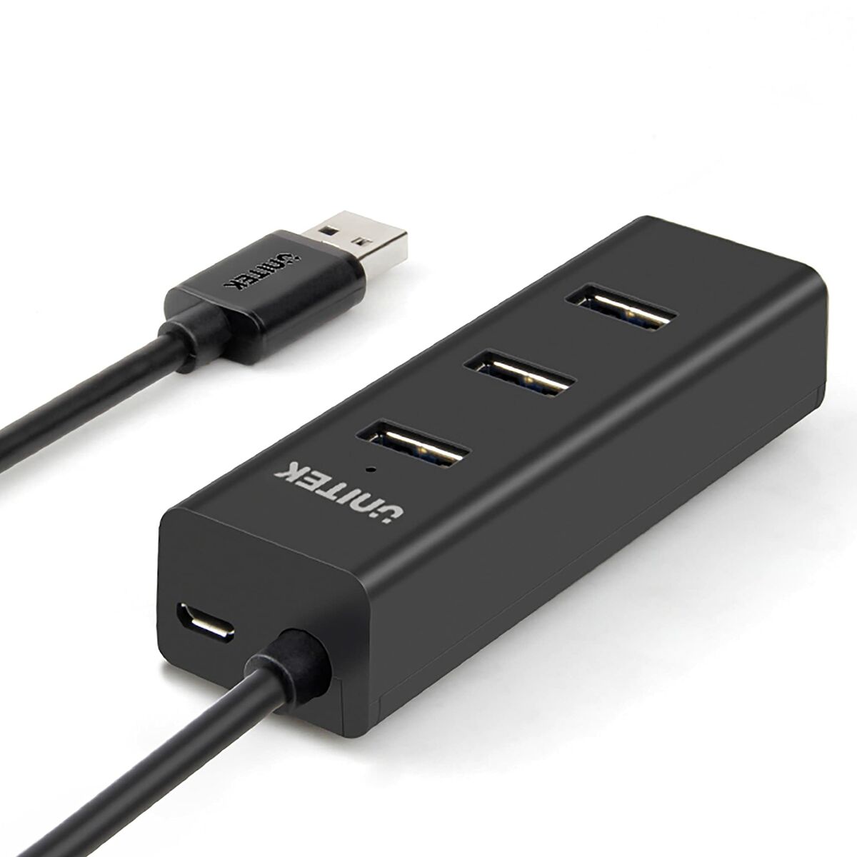 USB-хаб на 4 порта Unitek Y-3089 Чёрный-5