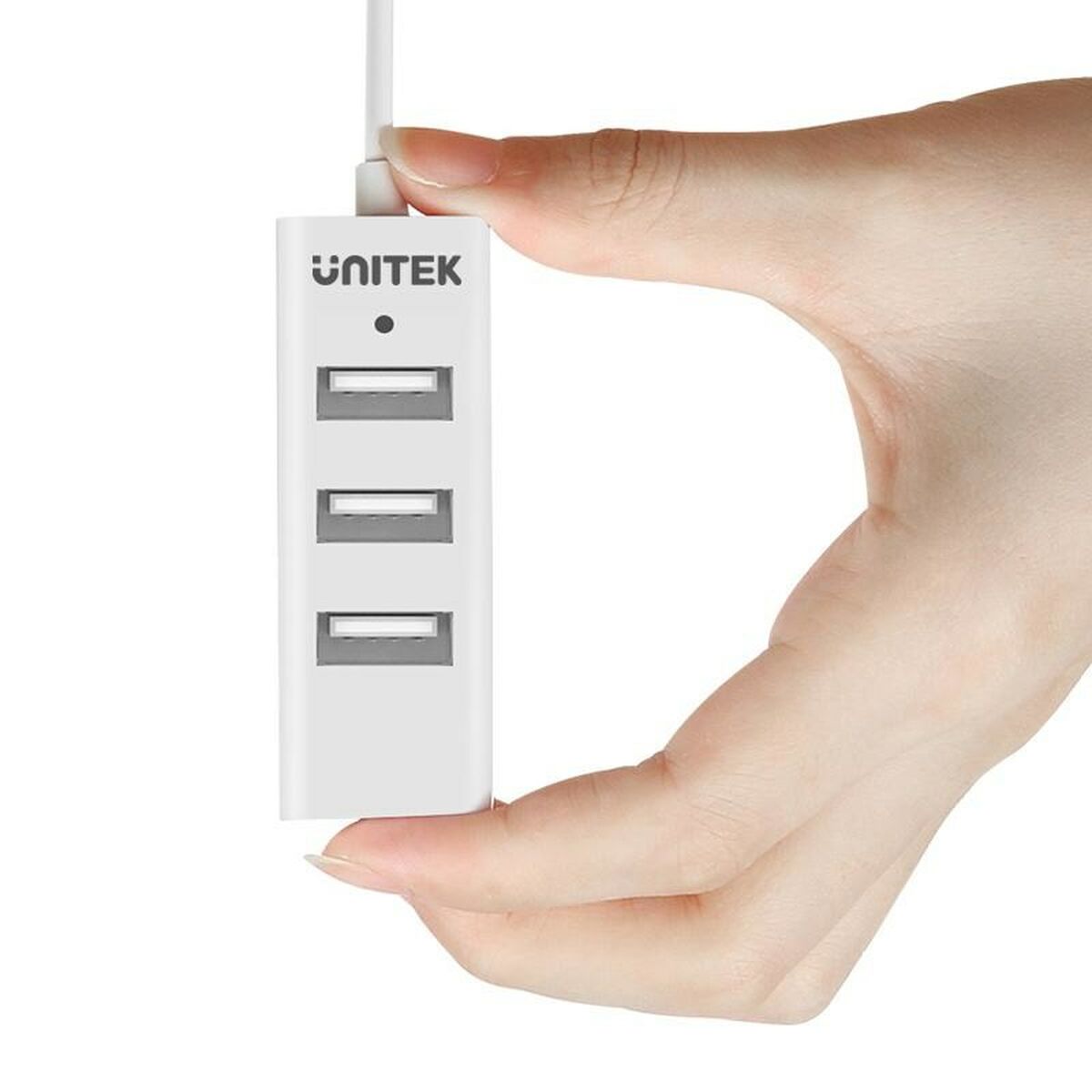 USB-хаб на 3 порта Unitek Y-2146 Белый-2