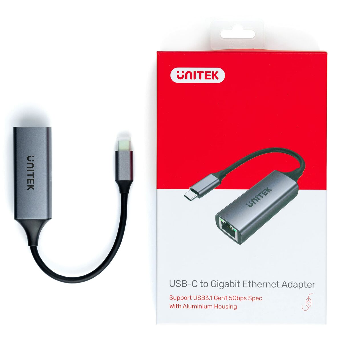 USB adapter - Ethernet Unitek U1312A 50 cm-5