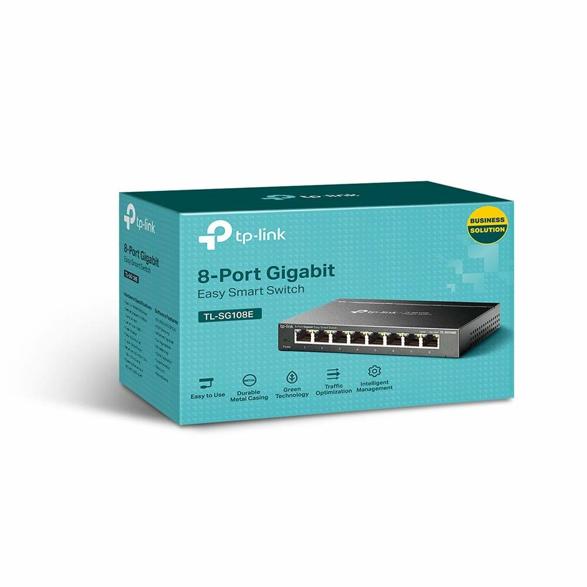 Настольный коммутатор TP-Link TL-SG108E 8P Gigabit-4