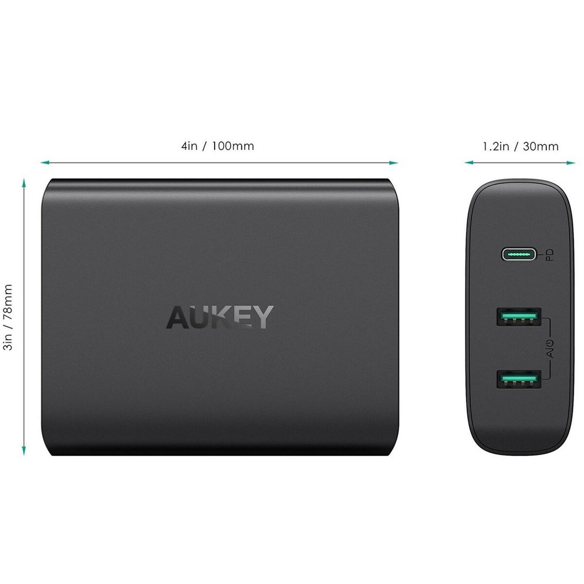 Сетевое зарядное устройство Aukey PA-Y12-3