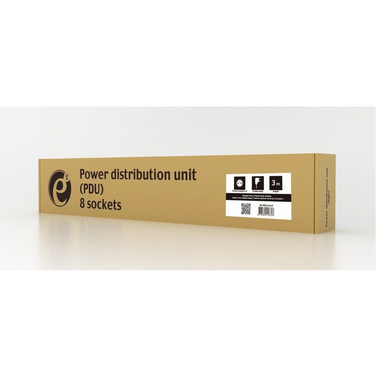 Сетевой фильтр 19 8 Tomas Schuko с выключателем GEMBIRD EG-PDU-014-F (3 m)-3