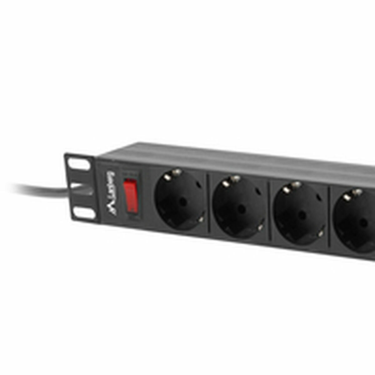Сетевой фильтр 9 Tomas с выключателем Lanberg PDU-09F-0300-BK 4000 W 220-250 V 16 A 3 m-3
