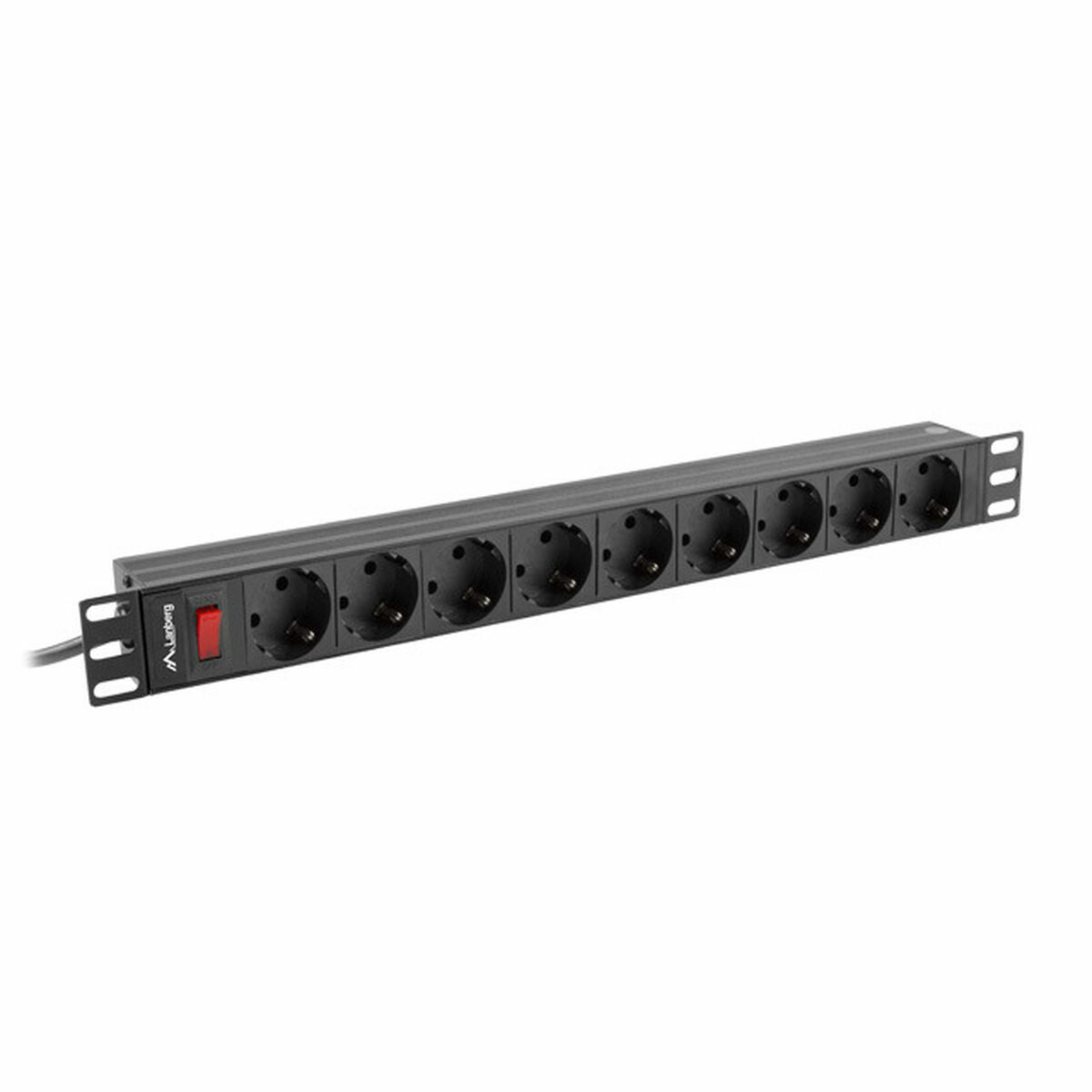 Сетевой фильтр 9 Tomas с выключателем Lanberg PDU-09F-0300-BK 4000 W 220-250 V 16 A 3 m-4