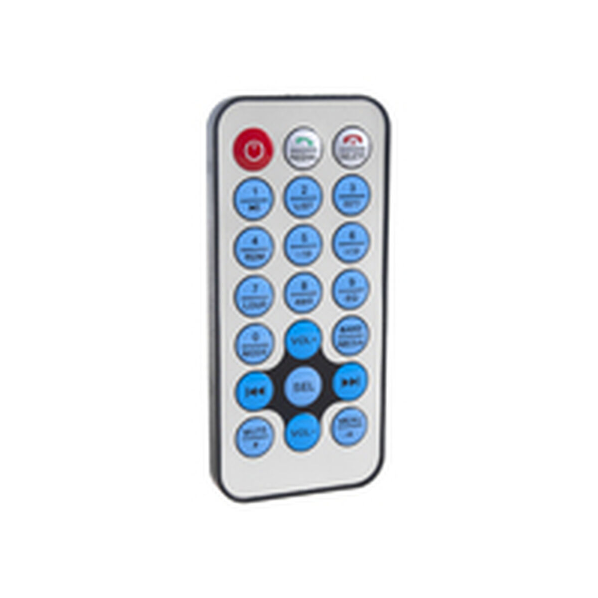 Автомобильная радиомагнитола с CD AudioCore AC9100 Чёрный Красный-5