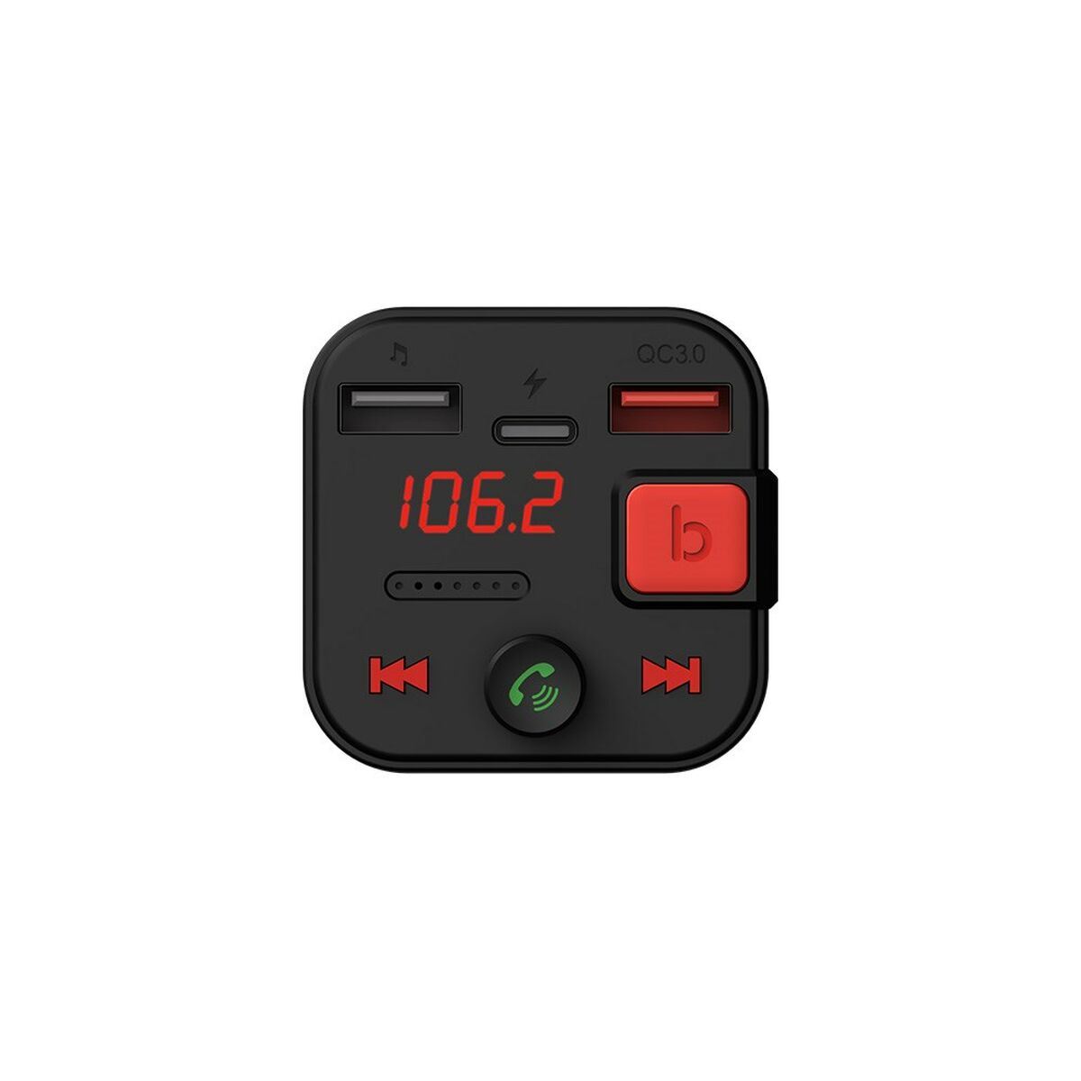 MP3-проигрыватель с транзистором FM для автомобиля Savio TR-15-3