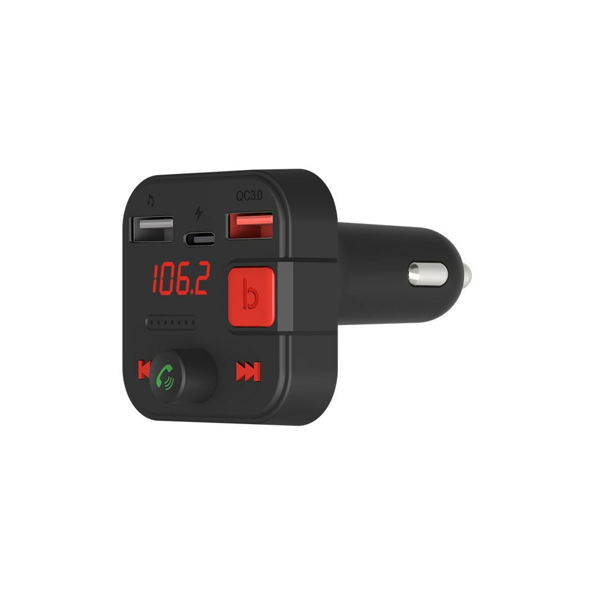 MP3-проигрыватель с транзистором FM для автомобиля Savio TR-15-4