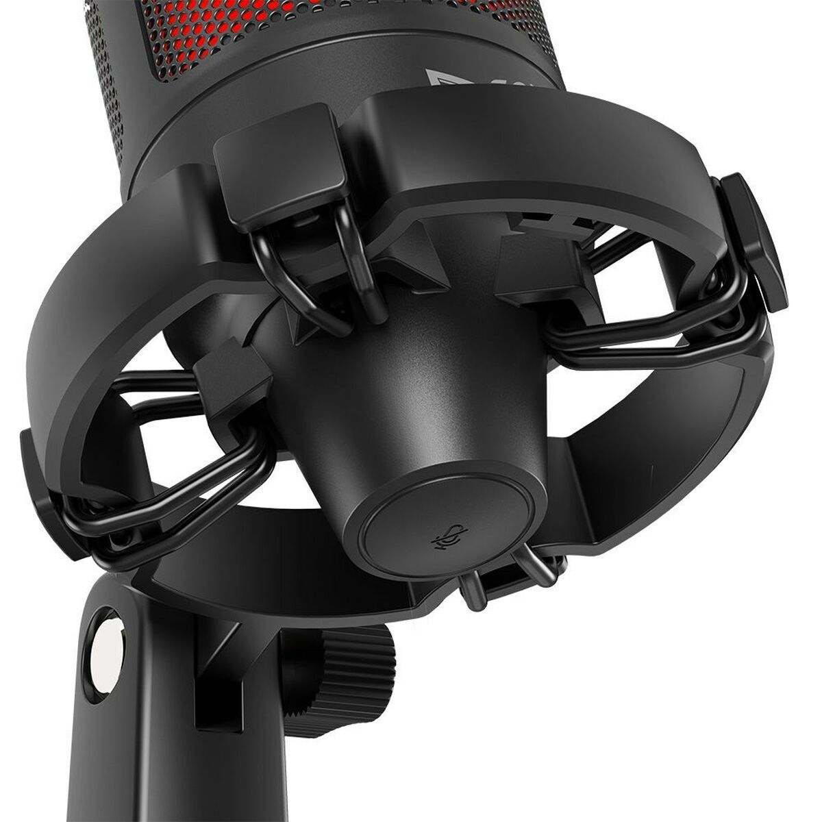 Настольный микрофон Savio SONAR PRO 01 Чёрный Красный-5