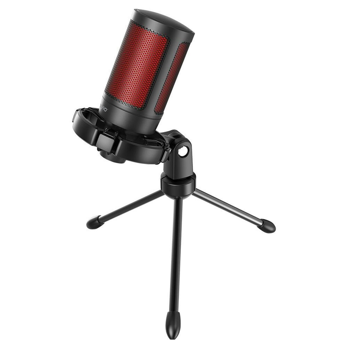 Настольный микрофон Savio SONAR PRO 01 Чёрный Красный-6