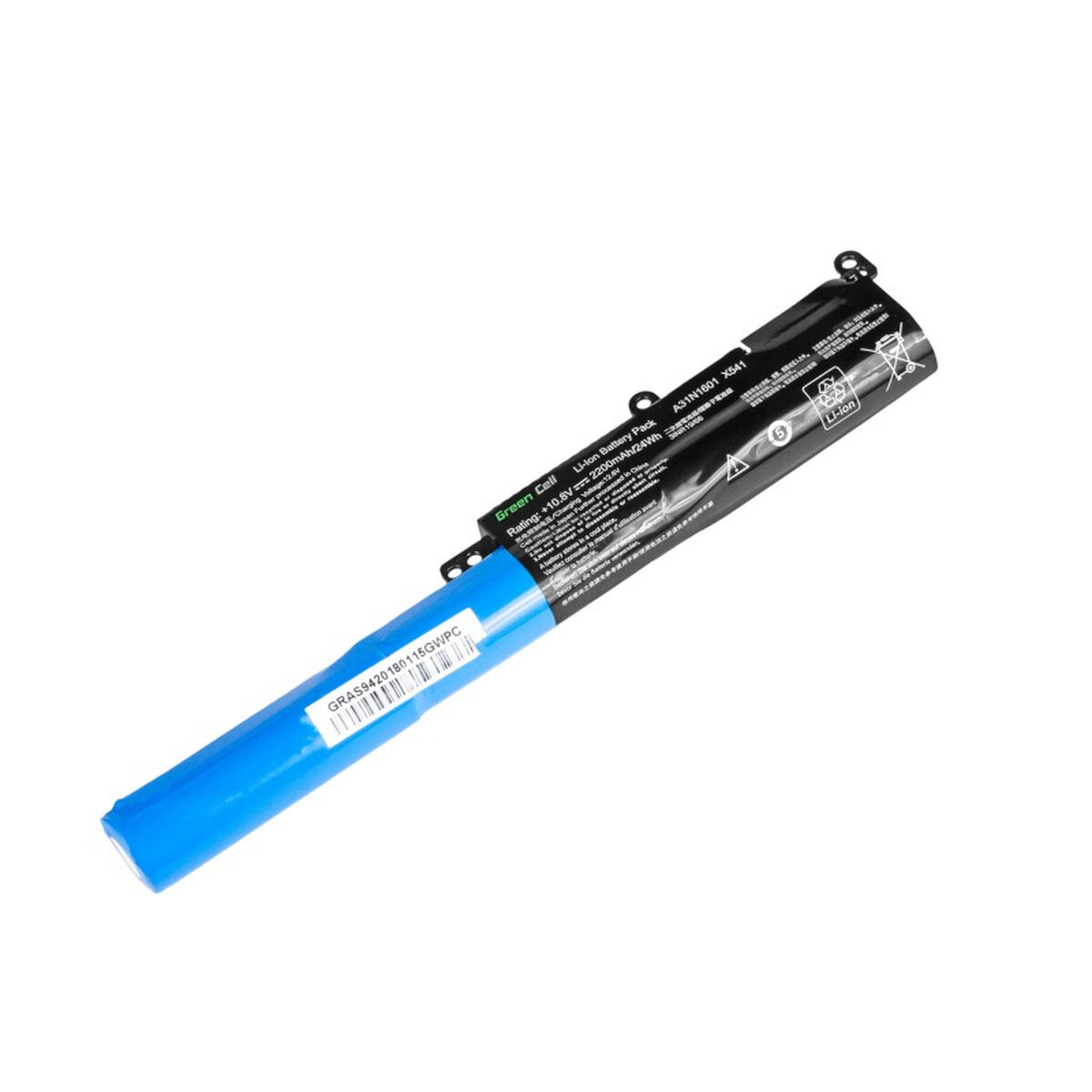 Батарея для ноутбука Green Cell AS94 Синий Чёрный 2200 mAh-2