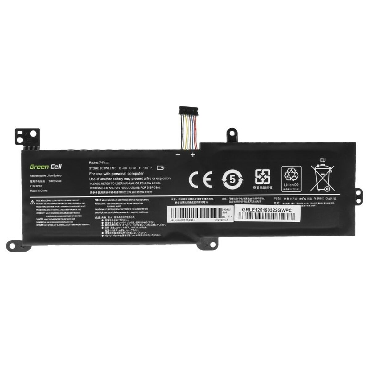Батарея для ноутбука Green Cell LE125 Чёрный 3500 mAh-2
