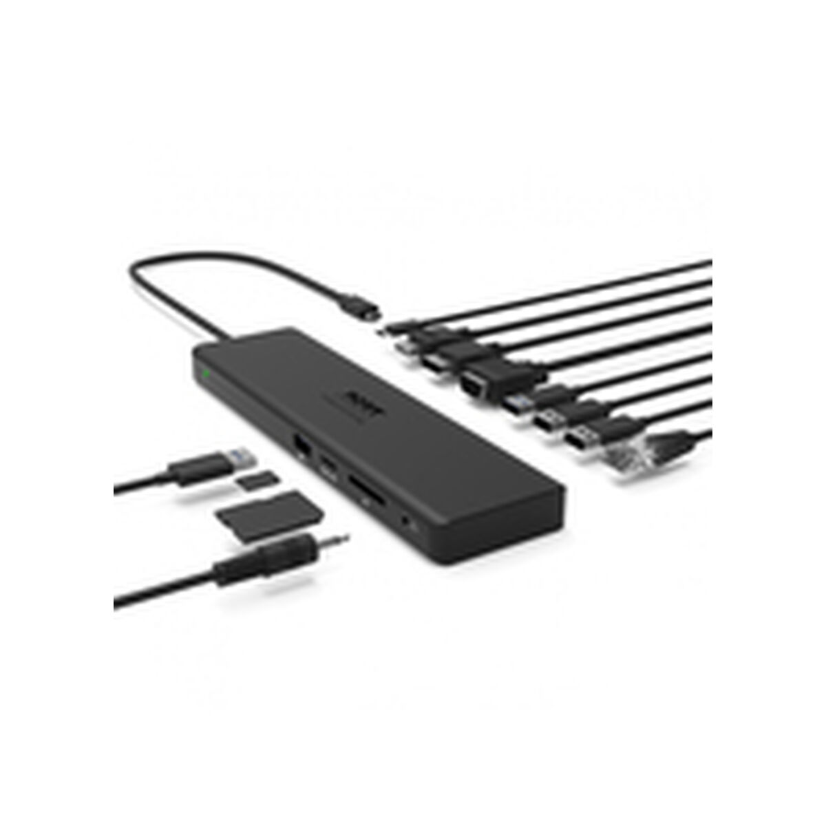 USB-разветвитель Port Designs 901906-W Чёрный-5