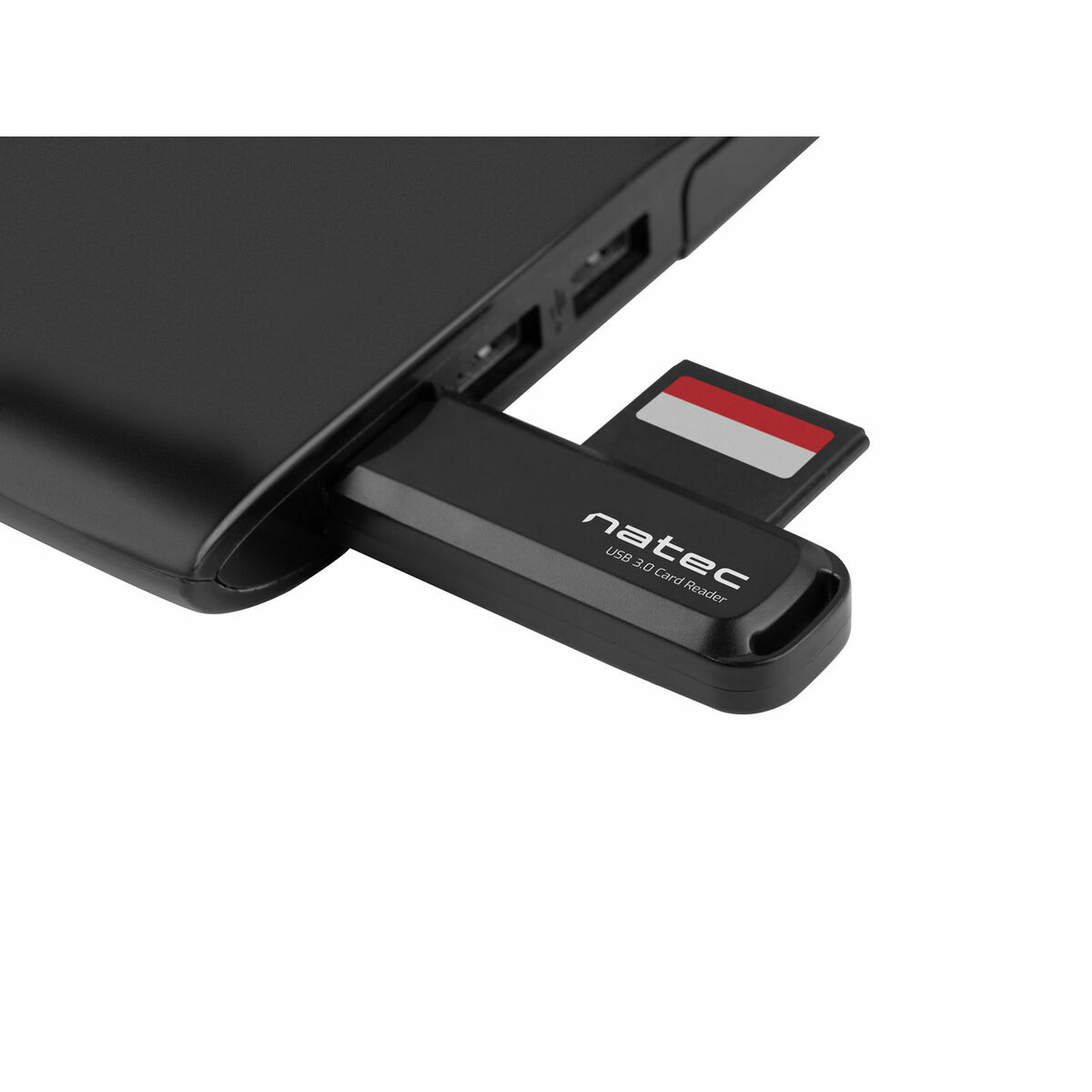 Внешний кардридер Natec Scarab 2 card Black USB 3.0 Type-A - Card-Reader Чёрный-2