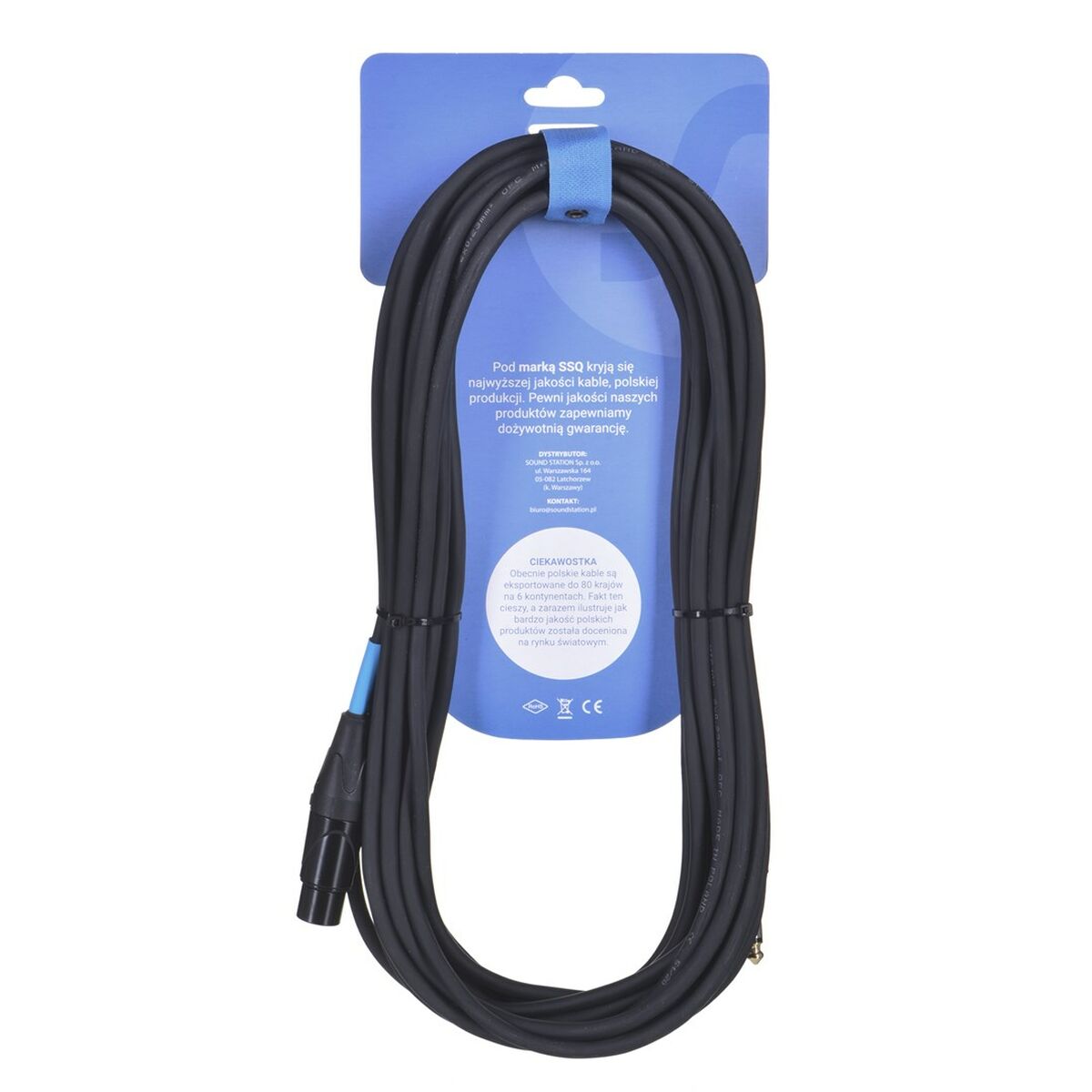 XLR-jack Sound station quality (SSQ) cable XZJM10 10 m-3