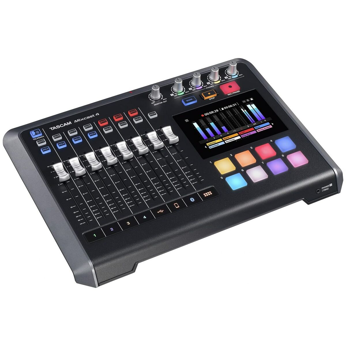 DJ станция Tascam MIXCAST 4-2