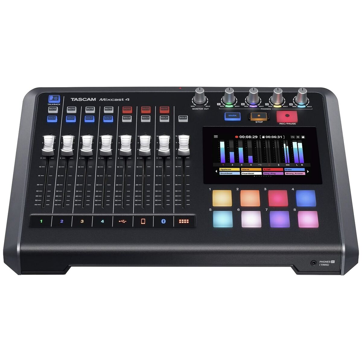 DJ станция Tascam MIXCAST 4-4