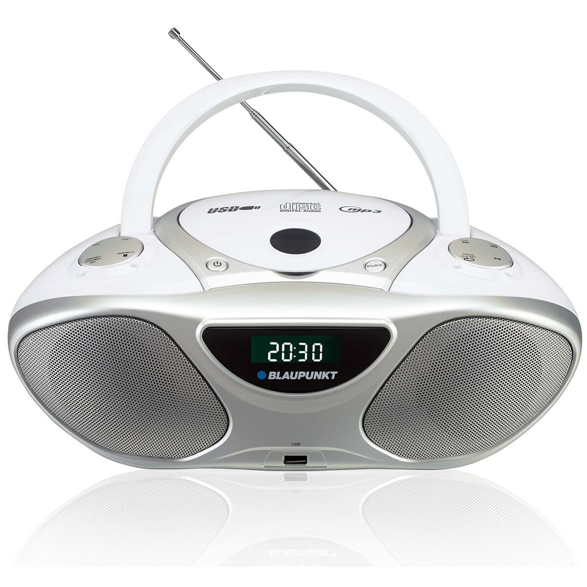 Радио Blaupunkt BB14WH Белый Серебристый-2
