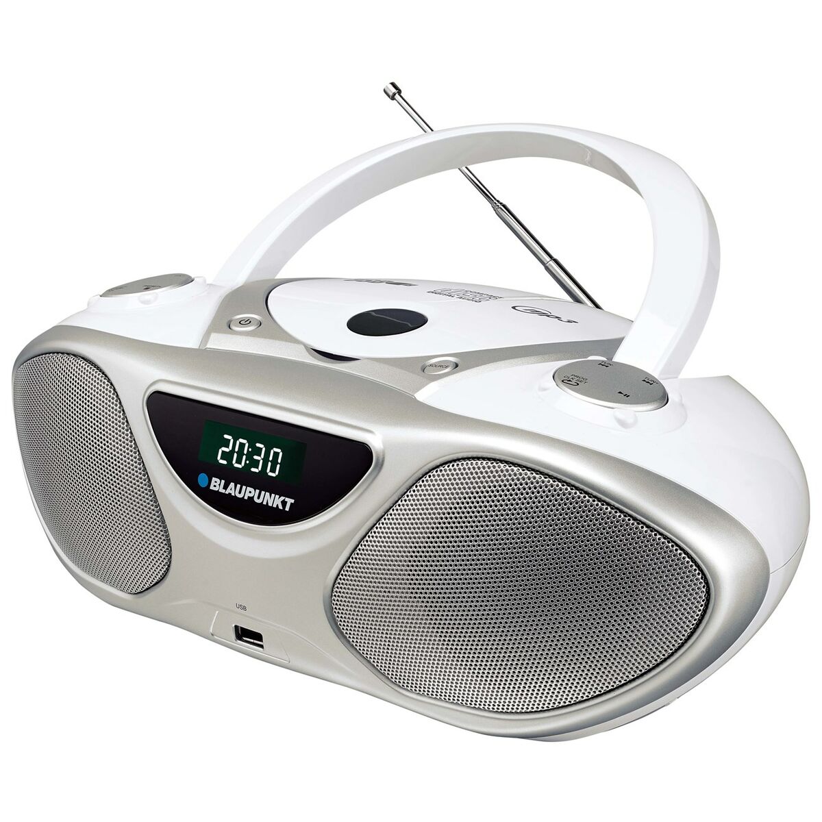 Радио Blaupunkt BB14WH Белый Серебристый-3
