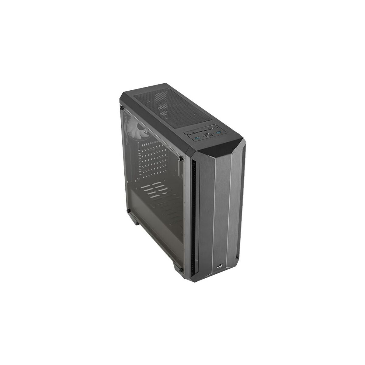 Блок полубашня ATX Galileo Aerocool Skyline ARGB Чёрный-5