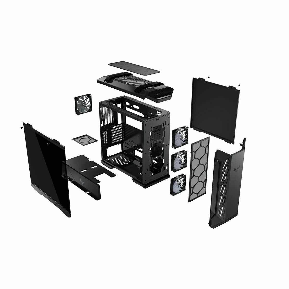 Блок полубашня ATX Galileo Asus TUF Gaming GT501 Чёрный-3