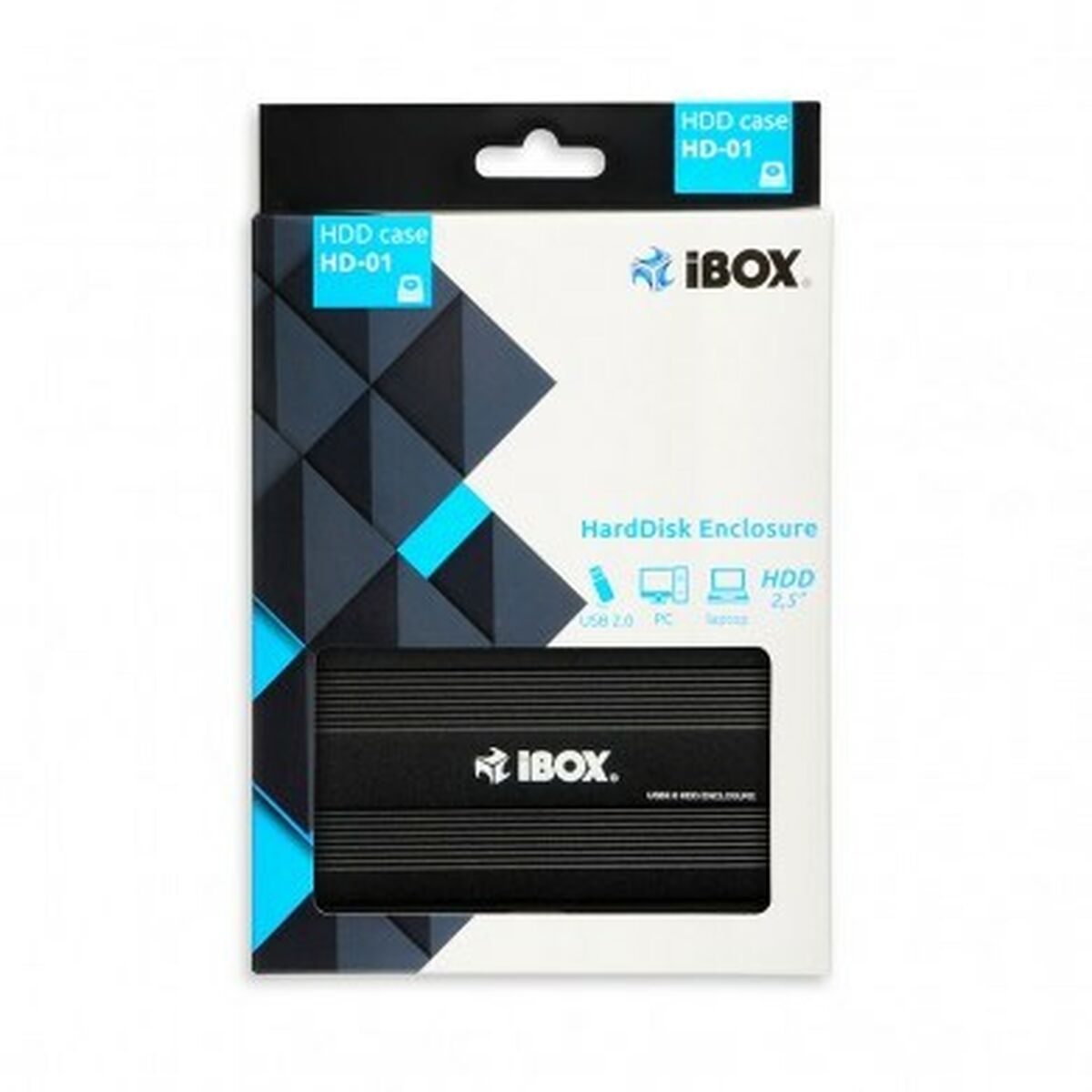 Внешний блок Ibox HD-01 Чёрный 2,5-2